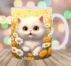 Persian Kitten Mug, 11oz 15oz Mug, Mug Design
