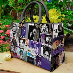 Prince Lover Leather HandBag,Prince Music Bag,Prince Fan Gift