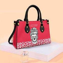 Kansas City Chiefs Skull Girl Pattern Limited Edition Fashion Handbag