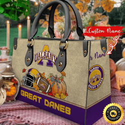 NCAA Albany Great Danes Autumn Women Leather Bag