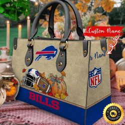 NFL Buffalo Bills Autumn Women Leather Bag