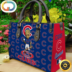 Chicago Cubs Groot Women Leather Hand Bag