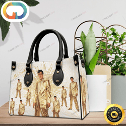 Elvis Presley King Rock 3D Leather Handbag