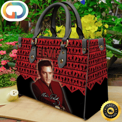 Elvis Presley Women 3D  Lag Vegas Leather Handbag