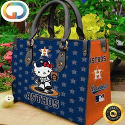 Houston Astros Kitty Women Leather Hand Bag