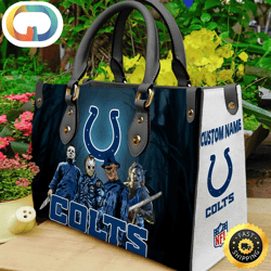 Indianapolis Colts NFL Halloween Women Leather Hand Bag