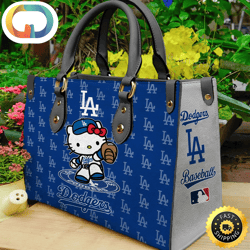 Los Angeles Dodgers Kitty Women Leather Hand Bag