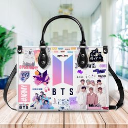 BTS Handbag, BTS Leather Handbag, BTS Leather Bag