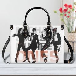 Michael Jackson Women Leather Handbag, Travel handbag, Gift for fan