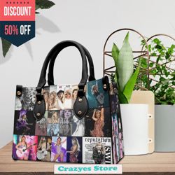 Taylor Swift The Eras Tour Leather Handbag, Gift For Her, Gift For Fan