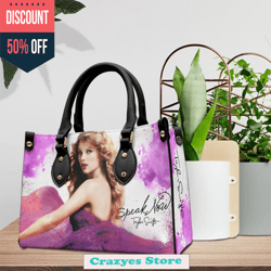 Taylor Swift Speak Now Leather Handbag, Music Leather Handbag, Gift For Her, Gift For Fan