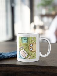 Adventure Time Finn and Jake Ceramic Mug 11oz, 15 oz Mug, Funny Coffee Mug