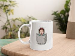 Funny Pocket Hasbulla Ceramic Mug 11oz, 15 oz Mug, Funny Coffee Mug