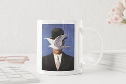 Rene Magritte Surrealism Ceramic Mug 11oz, 15 oz Mug, Funny Coffee Mug