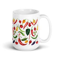 Hot Pepper Mug Hot Pepper Lover Gift Hot