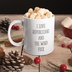 republican party lover funny adult coffee mug gift for republican gift mug for father christmas gift