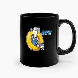 Sonic Bye Black Ceramic Mug, Funny Gift Mug, Gift For Her, Gift For Him