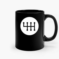 Peed Manual Transmission Ceramic Mug, Funny Coffee Mug, Gift Mug