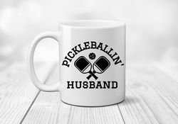 pickleballer husband coffee mug pickleballing lover i love playing pickleball new husband gift