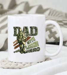 Dad The Myth The Legend The Hero Mug, Father Day Mug, Father Day Gift, Gift for Him
