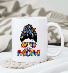 Autism Mom Mug, Messy Mom Vibes Mug, Mother's Day Mug, Gift for Mom, Gift for Her
