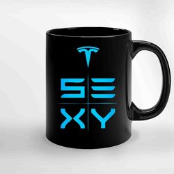 Best Seller Tesla Sexy Merchandise 1 Ceramic Mug, Funny Coffee Mug, Custom Coffee Mug