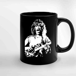 Eddie Van Halen 1 Ceramic Mug, Funny Coffee Mug, Custom Coffee Mug