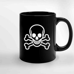 Tulang Tengkorak Ceramic Mug, Funny Coffee Mug, Custom Coffee Mug