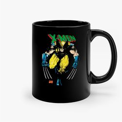 Xmen Wolverine Cyclops Marvel Ceramic Mug, Funny Coffee Mug, Custom Coffee Mug