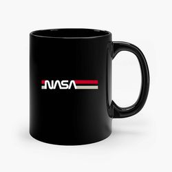 Retro Nasa Ceramic Mug, Funny Coffee Mug, Birthday Gift Mug