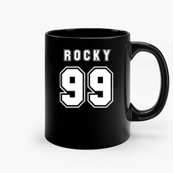 Rocky Ceramic Mug, Funny Coffee Mug, Birthday Gift Mug