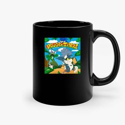 Roughxtangle Ceramic Mug, Funny Coffee Mug, Birthday Gift Mug