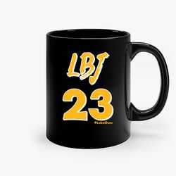 Lbj 23 Lebron James Los Angeles Lakers Lakeshow Ceramic Mugs, Funny Mug, Gift for Him, Gift for Mom, Best Friend gift