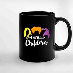 I Smell Children Hocus Pocus Scary Halloween Gifts Ceramic Mug, Funny Coffee Mug, Game Quote Mug, Gift For Her