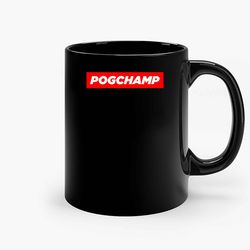 Pogchamp Ceramic Mug, Funny Coffee Mug, Birthday Gift Mug