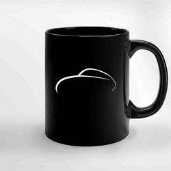 Porsche 356 Swash Design White Ceramic Mug, Funny Coffee Mug, Birthday Gift Mug