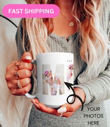 personalized mothers day gift mug, for mum custom mug, with picture gift for mum personalized mug, photo custom mug