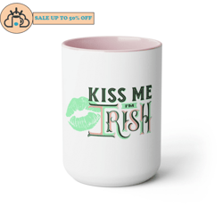 Kiss Me Im Irish Coffee Mug