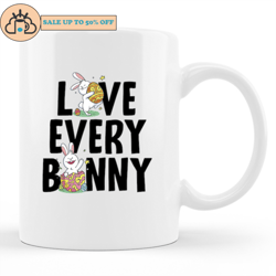Love Every Bunny Cute Easter Mug