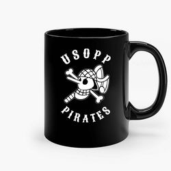 Usopp Pirates One Piece Ceramic Mug, Funny Coffee Mug, Custom Coffee Mug