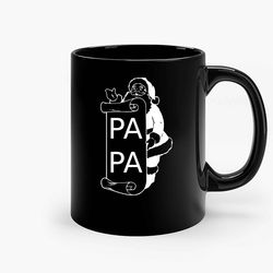 mama bear papa bear baby ceramic mugs, funny mug, gift for him, gift for mom, best friend gift