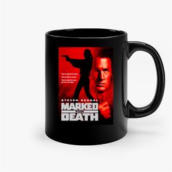 Marked For Death Action Movie Ceramic Mugs, Funny Mug, Gift for Him, Gift for Mom, Best Friend gift