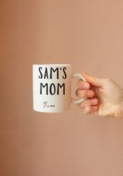 Custom Mom Est Mug, Mothers Day Gift, Gift For Mom, Gift For Her, Personalized Mom Mug