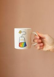 Lgbtq Tea Mug, Gay Pride Mug, Pride Month Gift, Gay Pride Gift