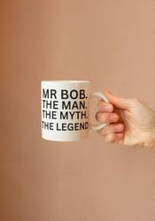 Male Teacher Mug Gift, Custom Personalized Coffee Mug, Gift For Teacher, Gift For Him