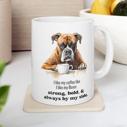 dog lovers mug gift, funny gift dogs for pet owners, boxer dog gifts, funny dog mug, boxer dog mom gift, dog mug