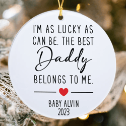dad ornament , birthday gift, fathers day gift, personalized gift for dad, personalized fathers day ornament