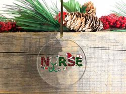 New Nurse Gift,Nurse Christmas Ornament,Nurse Graduation Gifts