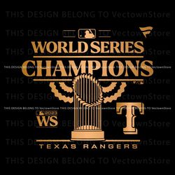 Baseball Texas Rangers 2023 World Series Champions SVG File, Trending Digital File