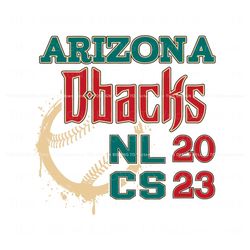 MLB Arizona Dback NLCS 2023 Champions SVG Download, Trending Digital File